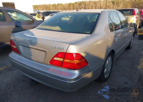 2003 Lexus Ls 430 from USA, damaged, VIN JTHBN30F430101416